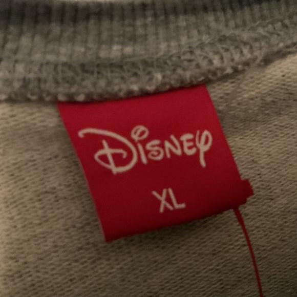 Disney Mickey Mouse grey sweatshirt exlarge like new - Picture 3 of 7